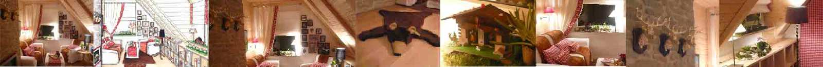 Hüttenzauber Wohnzimmer