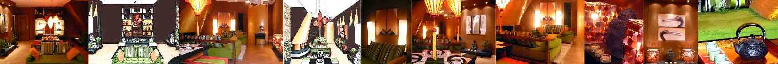 Wohnzimmer Stil asiatisch