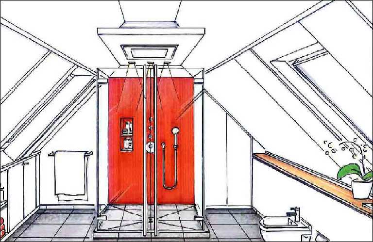 Badezimmer Innenarchitekt