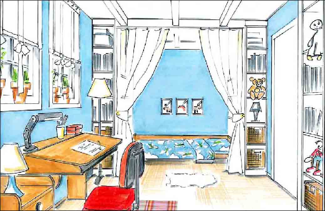 Jugendzimmer-Planung-Innenarchitekt