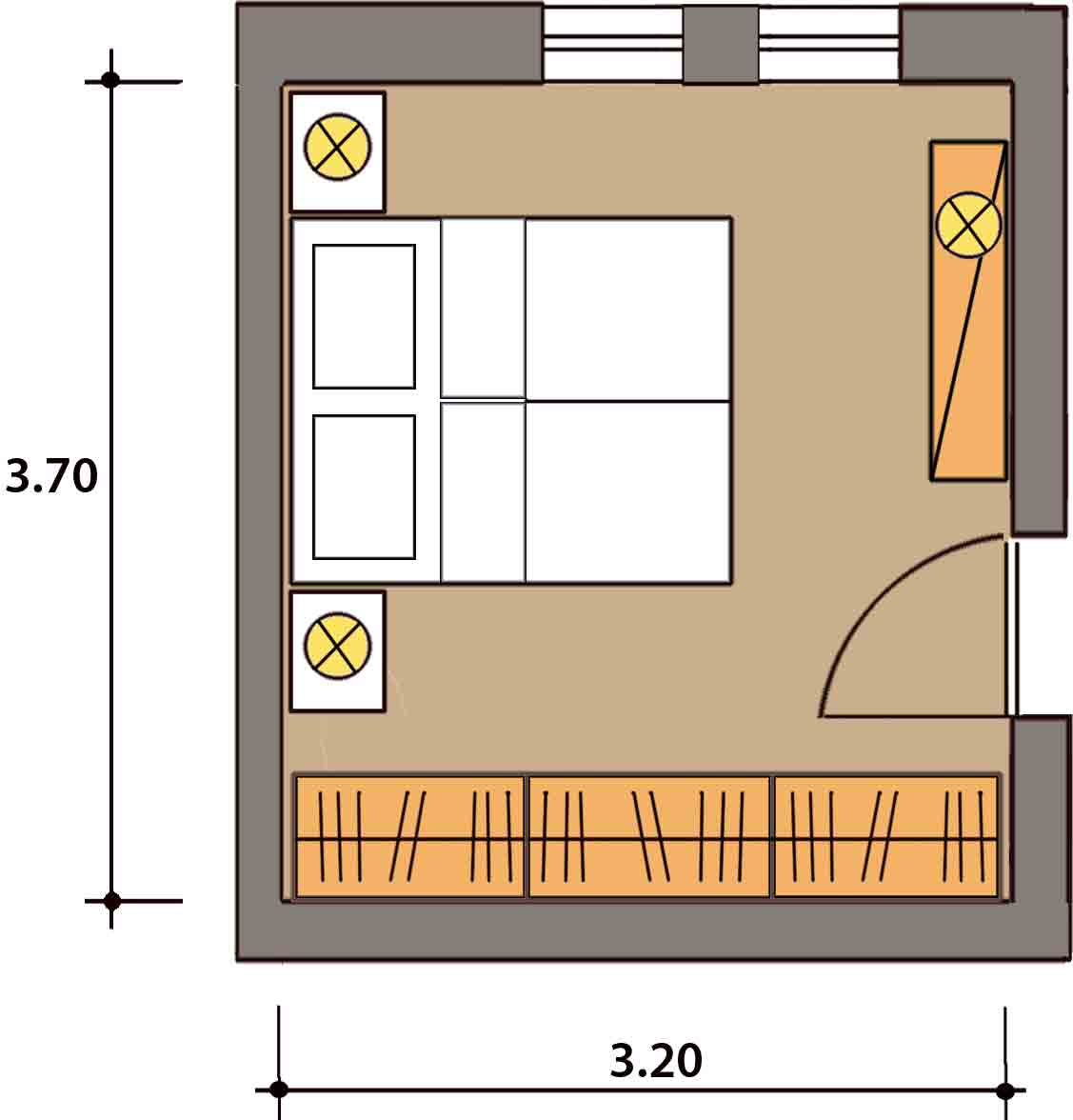 schlafzimmer arbeitsplatz einrichten