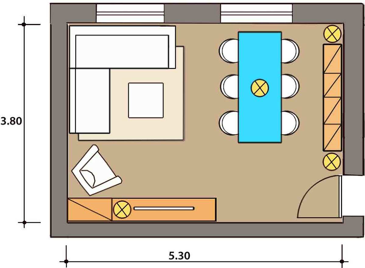 arbeiten zuhause im wohnzimmer